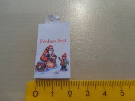 Papiertasche Nikolaus mit Kind 1:12