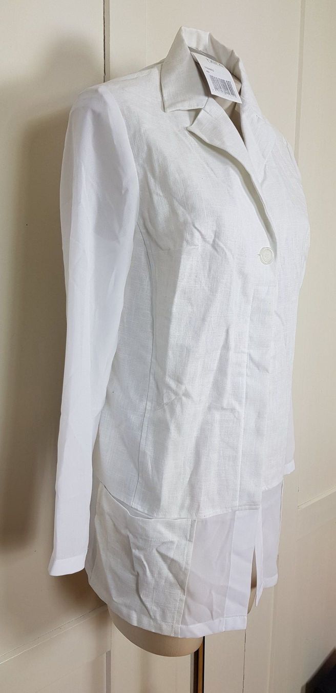Heine Giacche: Blazer, Neu, Leinen, Heine, Gr. 38 40 – Nuovo e nell'imballaggio originale da Uster venduto da Astral 3