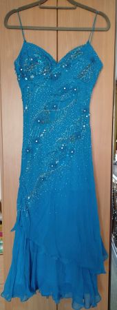 Modissa Seiden Cocktailkleid 40 Box Zürich