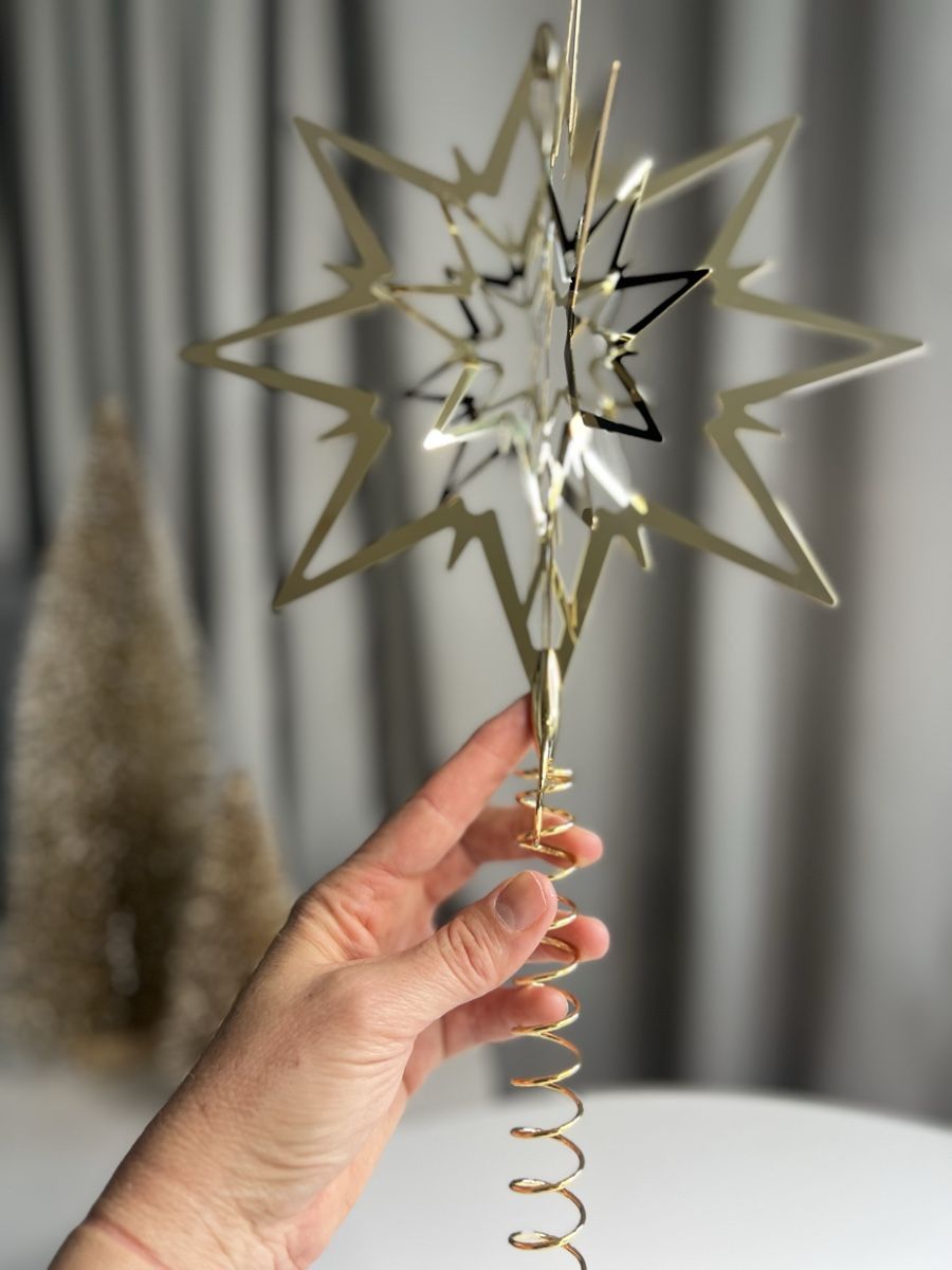 Jensen Tutte le decorazioni: Georg Jensen TOP STAR Tree topper  – Usato da Uerikon venduto da Saffagirl 2