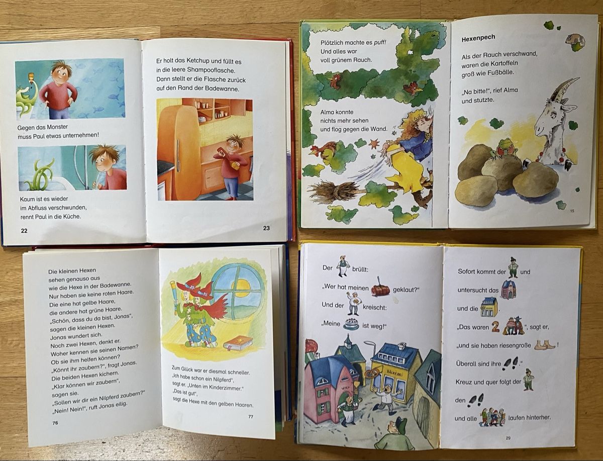 Libri: 4 Lese-Lernbücher – Usato da Zürich venduto da sar_8qrc 1