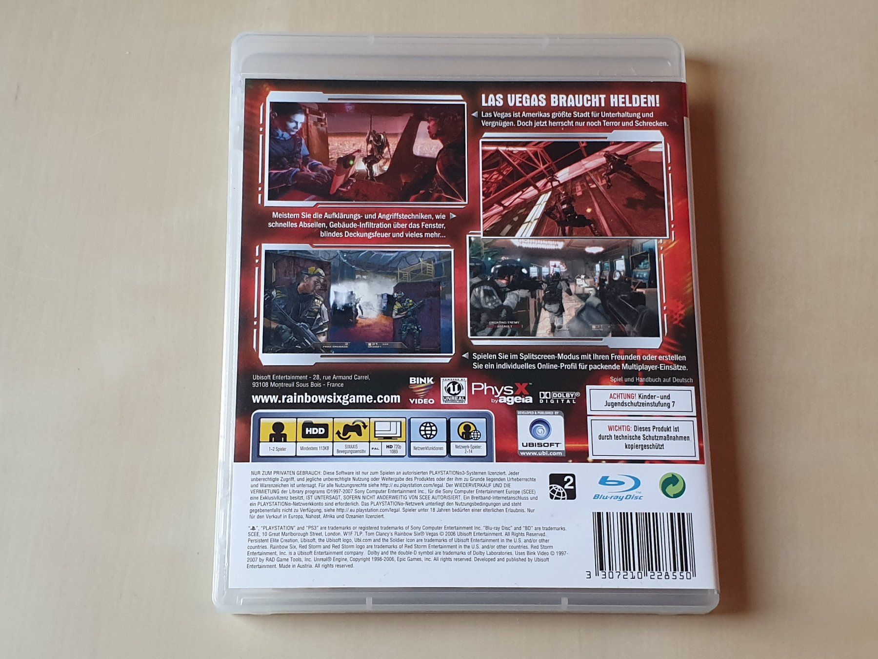 Sony Giochi: Rainbow Six Vegas – Usato da Stansstad venduto da collectorsshop 1