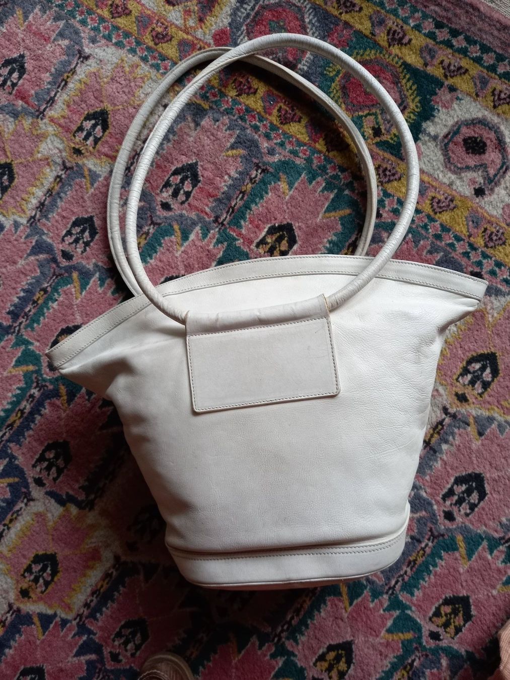 Aigner Borse da donna: Sac cuir blanc vintage Aigner – Usato da St-Sulpice VD venduto da asc_5twt 1