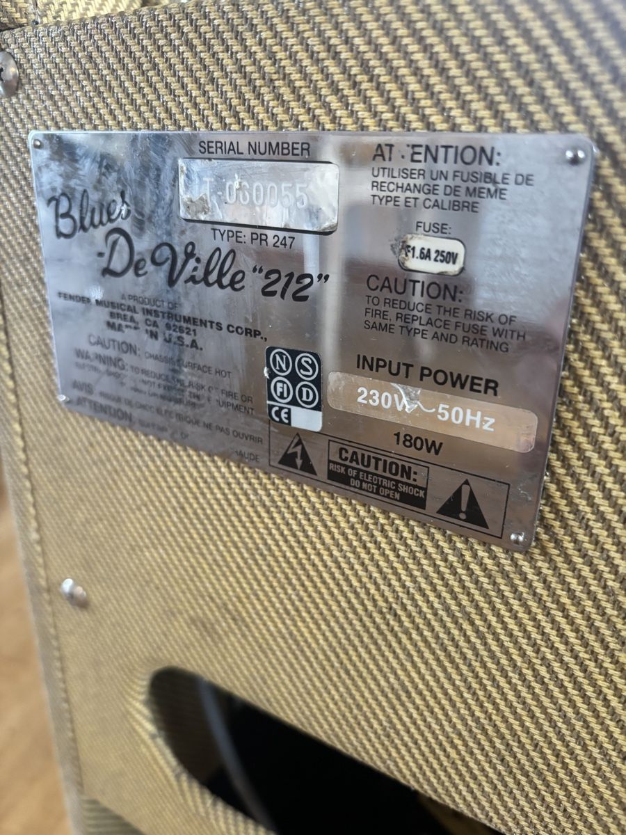 Fender Verstärker: Fender Blues DeVille 212 mit original Röhren – Gebraucht aus Zürich von Noah_Zurich 2