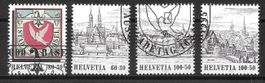 Serie W75 - W78 4 Werte Basler Taube Block ET 16.5.1995