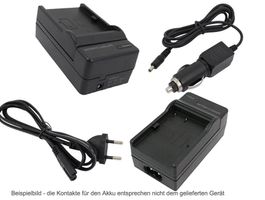 Ladegerät zu Sony Akku NP-F550, F750, F960 inkl. Autoadapter