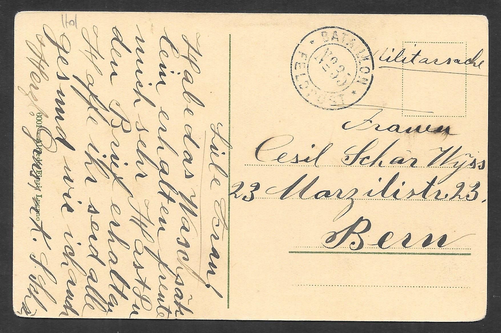 Cartoline postali: Tesserete Panorama da Campestro – Usato da Olten venduto da clotaldi 1