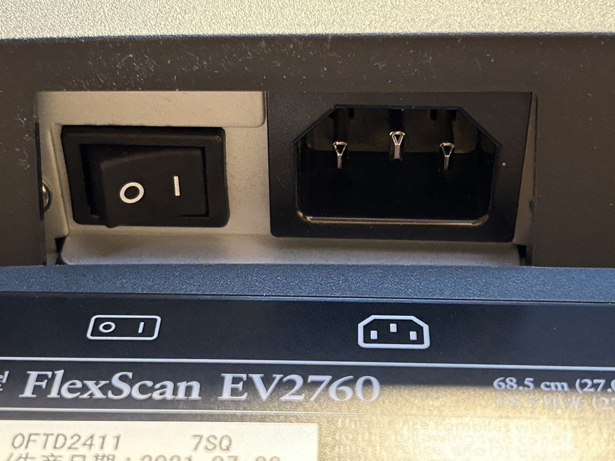 Monitor: EIZO Bildschirm FlexScan EV2760 – Usato da Winterthur venduto da ErikaW10 4