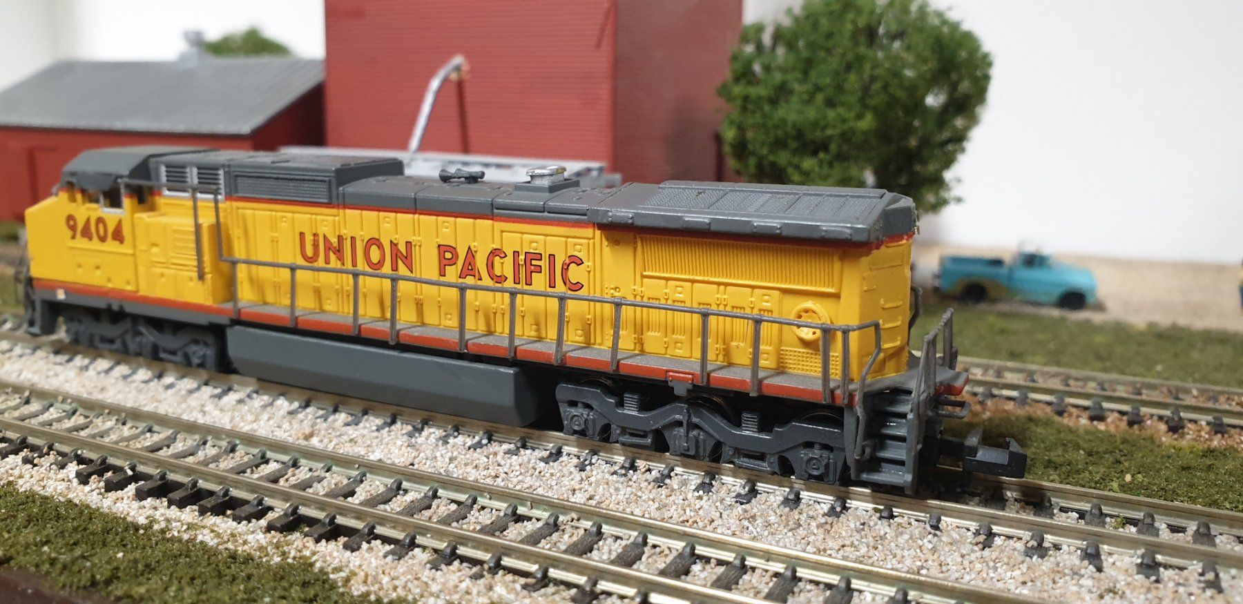 Modellini di ferrovie: Spectrum Spur N US Diesellok UP – Usato da Geroldswil venduto da TopTrain54 2