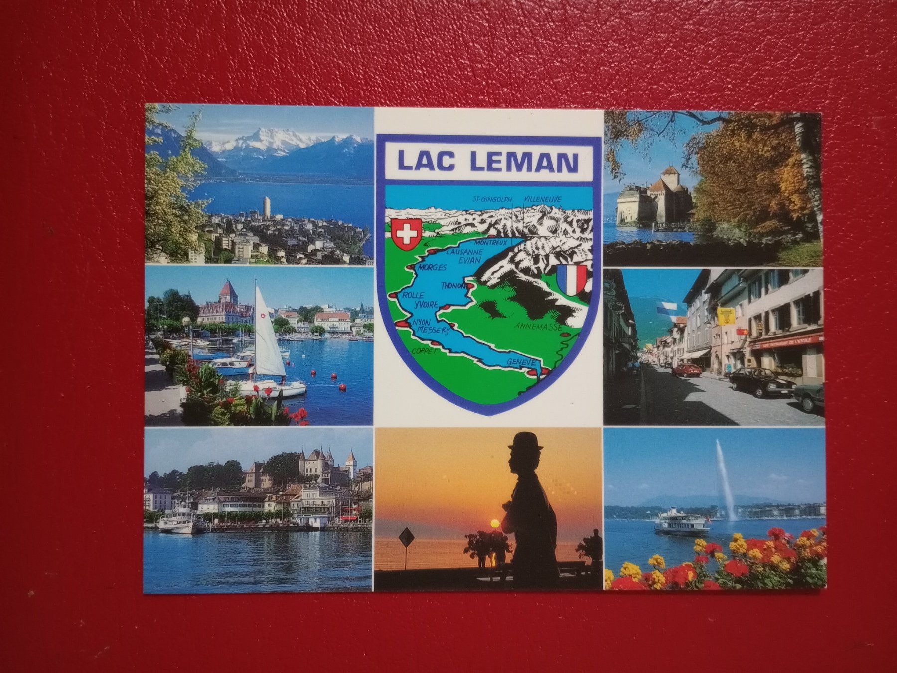 Cartoline postali: AK Lac Leman mehrbildrig – Usato da Küttigen venduto da Melisch1000