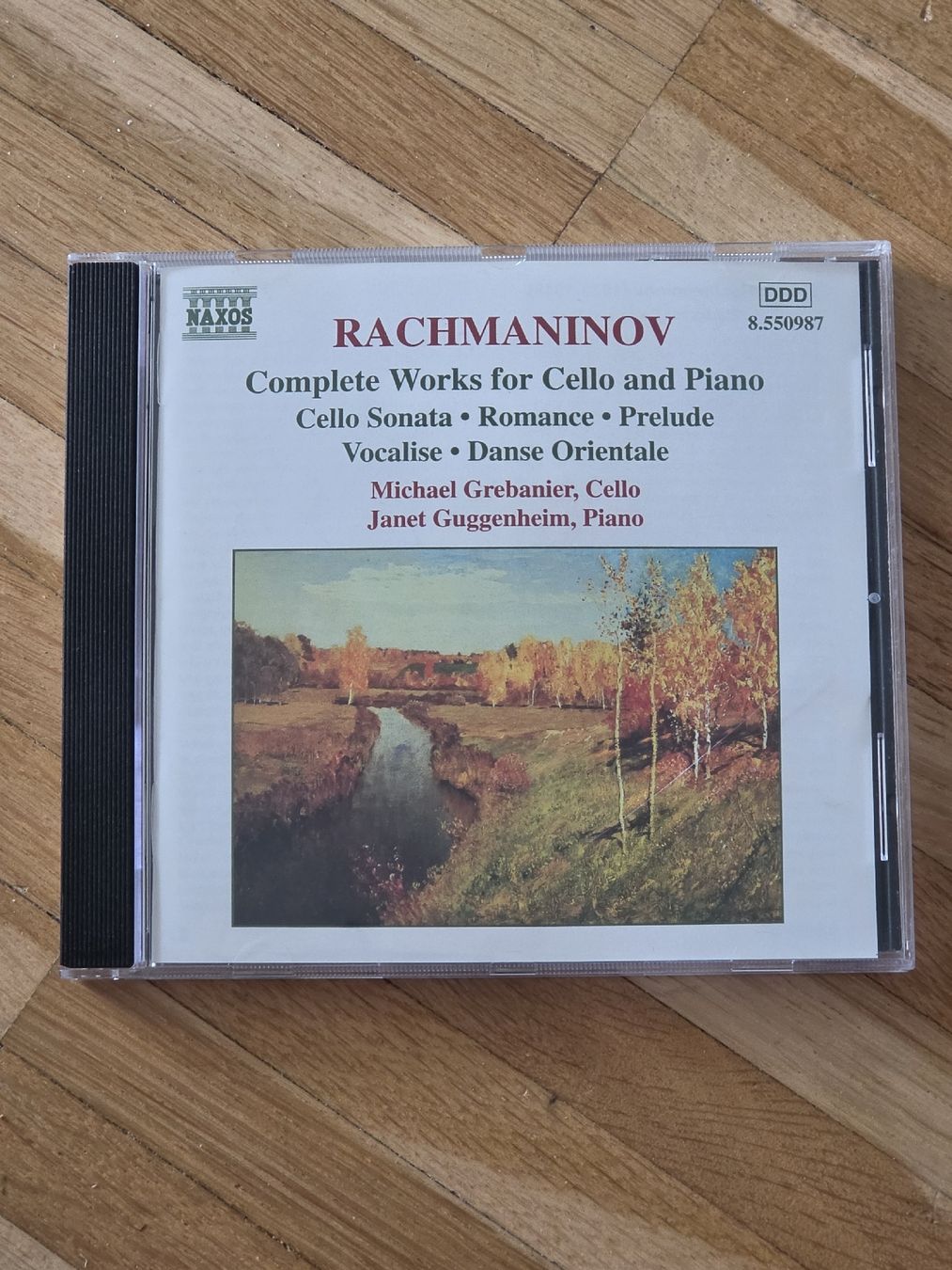 CD: CD: Rachmaninov: Complete Work for Cello and Piano – Usato da Aesch BL venduto da immon