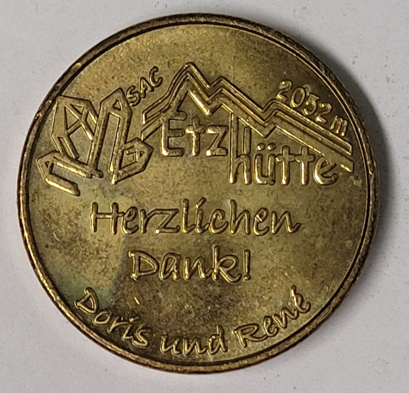 Medaglie: JETON: 1 RAPPEN / ETZLIHÜTTE – Usato da Mumpf venduto da antonio_schweiz_961 1