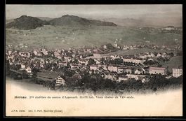 AK Hérisau, Vue generale