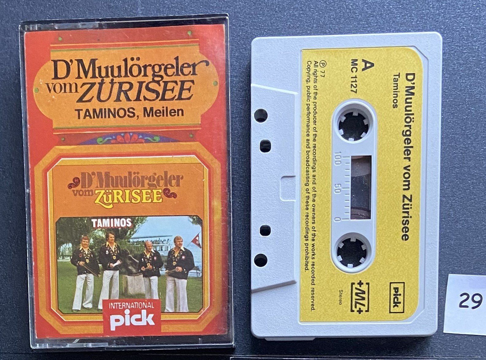 Kompaktkassetten: 4 Musikkassetten Schweizer Folklore – Gebraucht aus Böckten von Hansi36 4