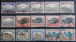 Südafrika British Kolonie Lot mit alten Werten II