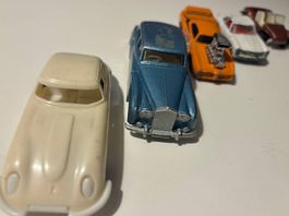 VINTAGE, 5 SPIELZEUG-AUTOS, LONE STAR, SIKU, GORGI, MATCHBOX