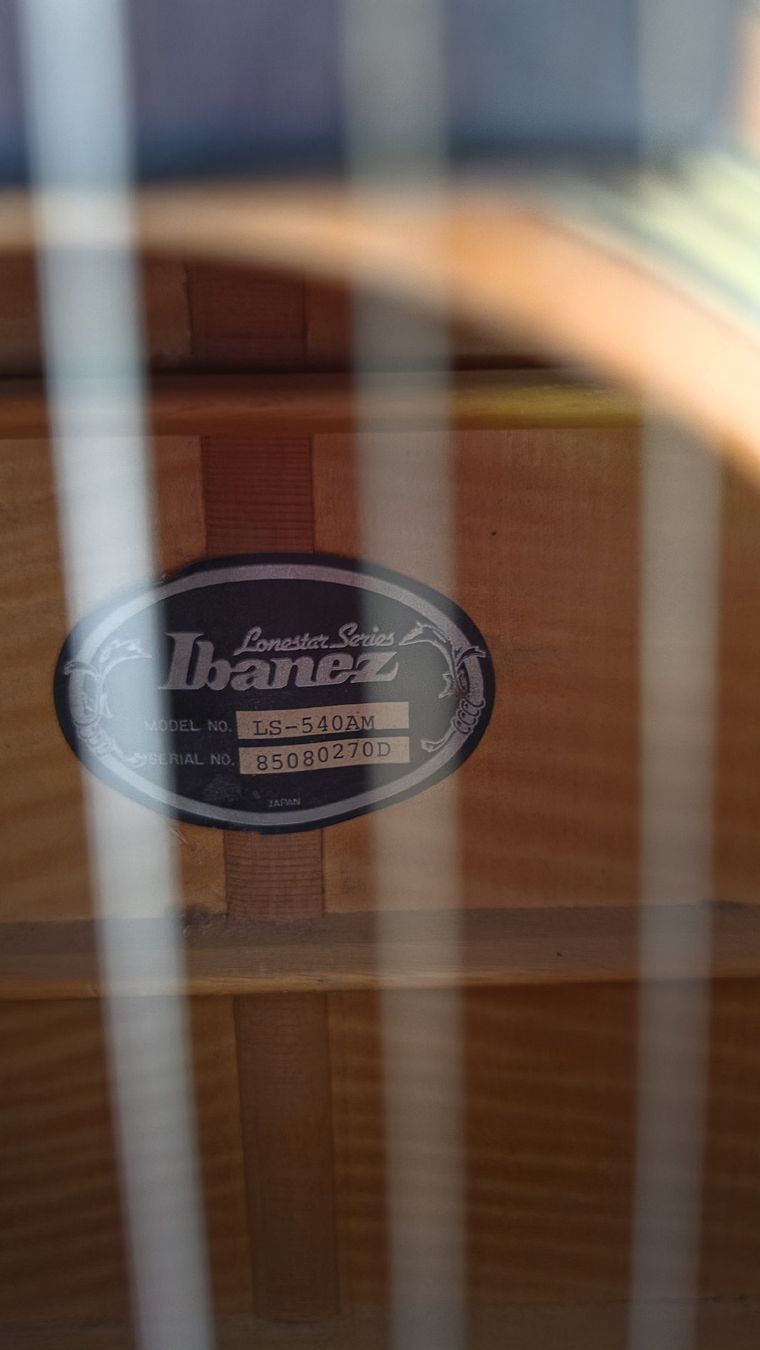Ibanez Strumenti musicali: Ibanez LS-540AM Lonestar Rarität!! – Usato da Dornach venduto da Rubjo 1