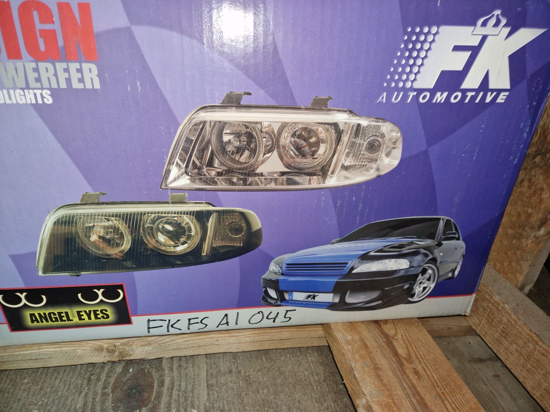 Audi Scheinwerfer: Scheinwerfer Audi A4 B5 in schwarz Neu!!! – Neu und originalverpackt aus Dottikon von zepterAG