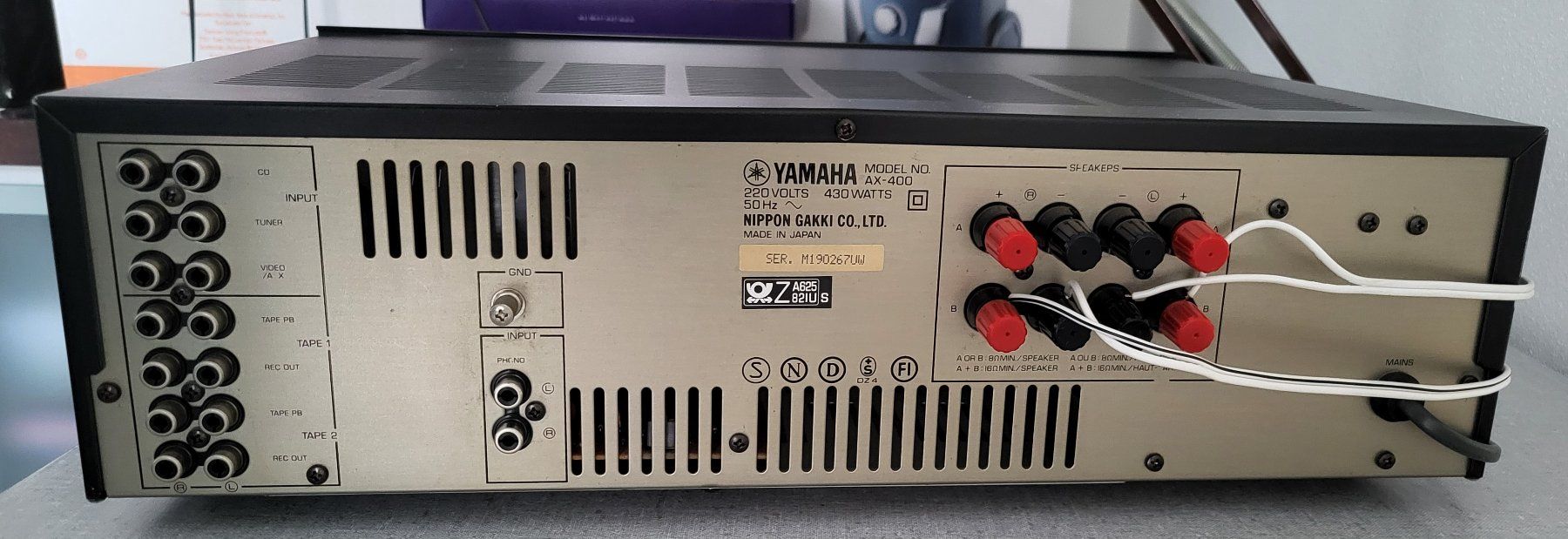 Yamaha Amplificatori: Verstärker Yamaha mit 2 x 70W – Usato da Weinfelden venduto da Zebi22 3