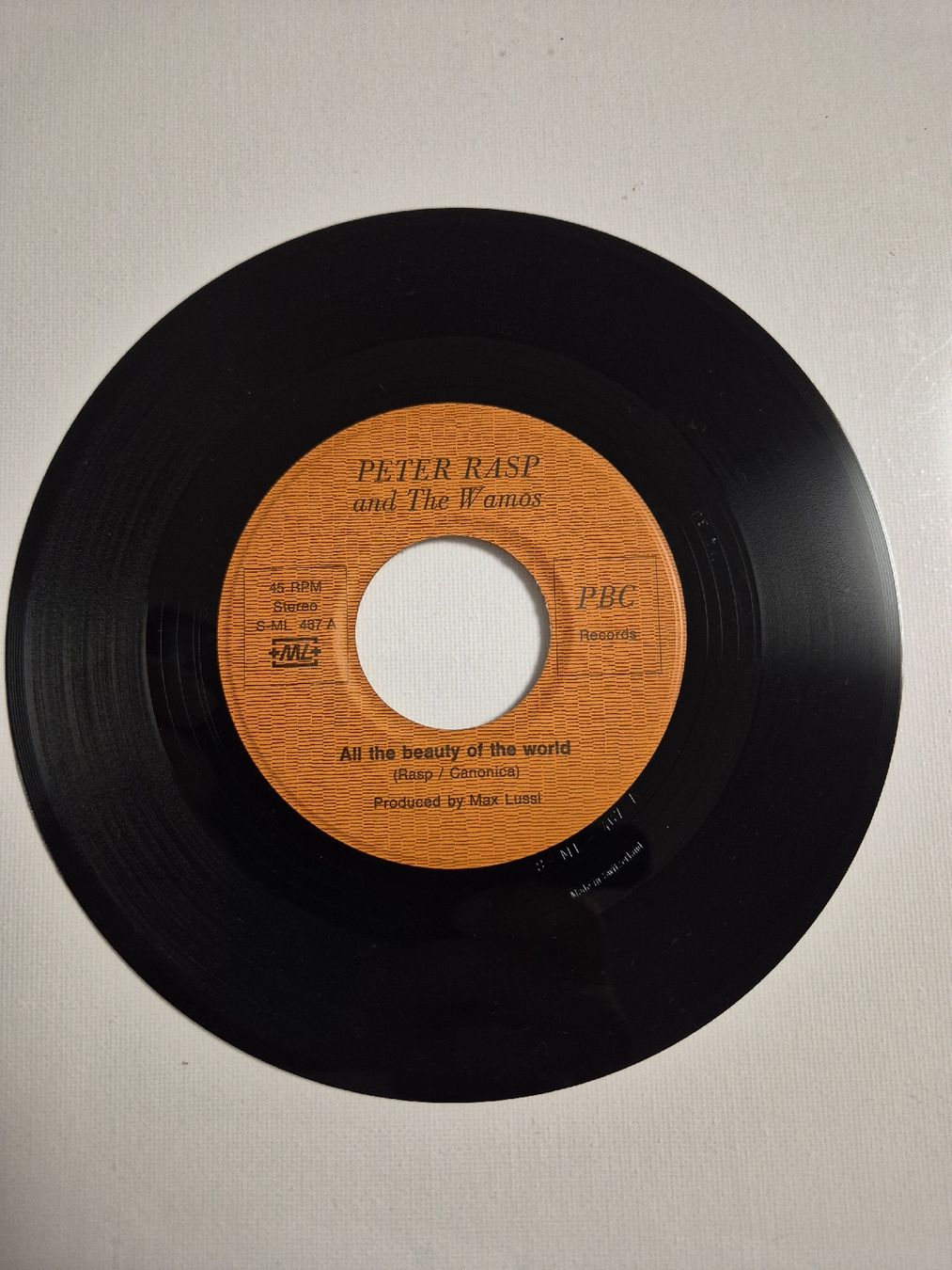 Dischi in vinile: Peter Rasp and The Wamos -  Single 7 , CH – Nuovo (secondo la descrizione) da Uster venduto da newwave0 2