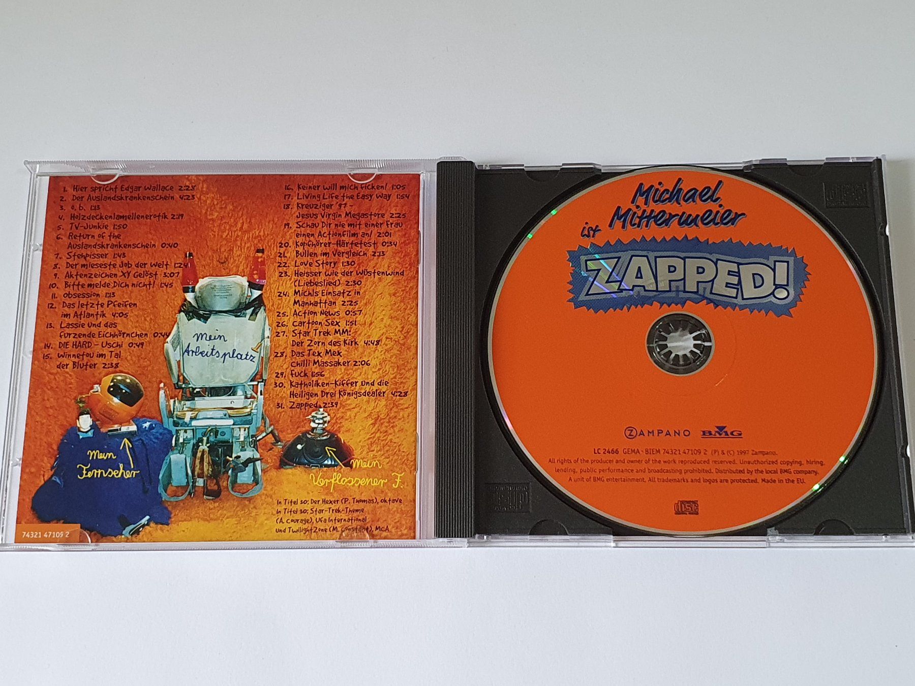 CDs: Michael Mittermeier ist ZAPPED! Stand Up Comedy | CD – Gebraucht aus Dietlikon von Skylab007 2