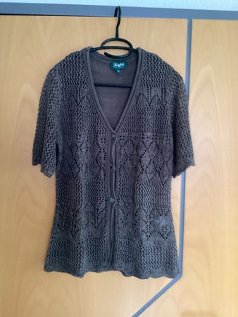 Damen kurzarm Stricklacke Gr M