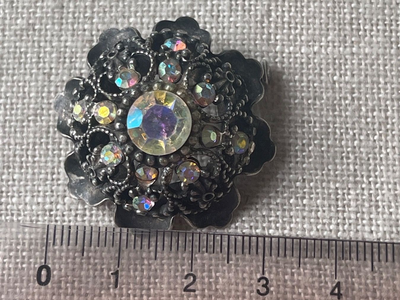 Broschen & Nadeln: Antik Brosche mit Strasssteinchen ✨ – Gebraucht aus Brütten von Rod816 5