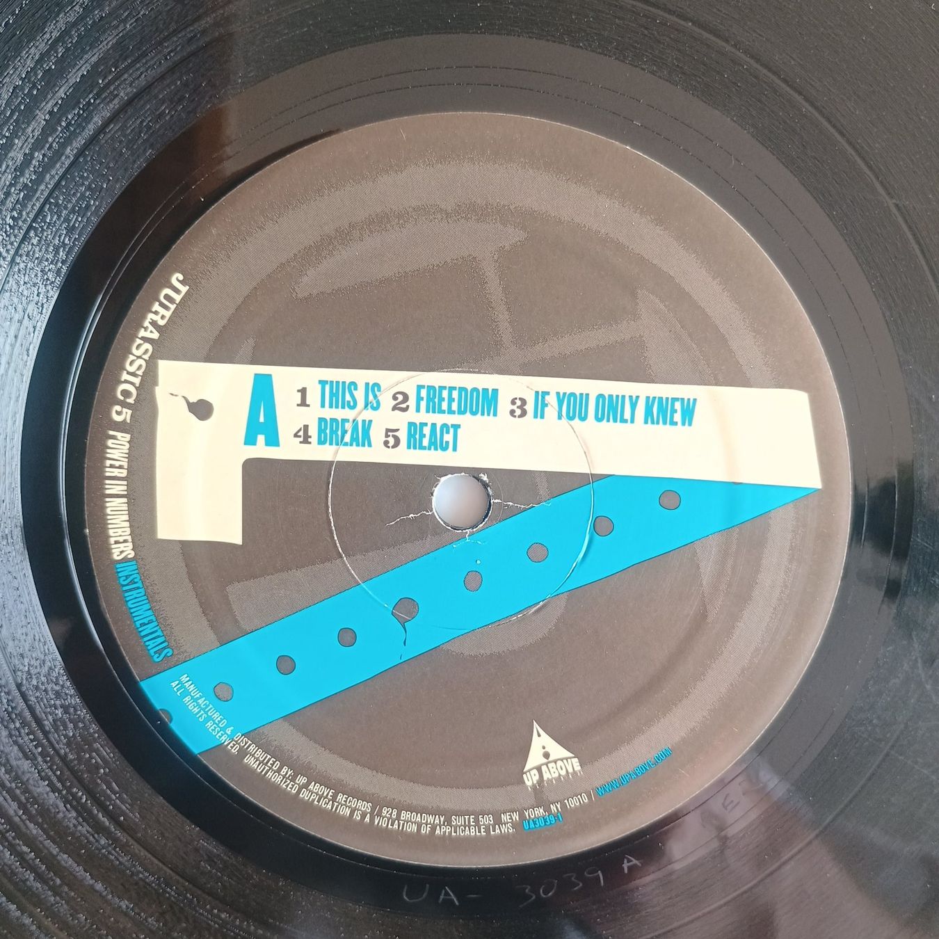 Dischi in vinile: Jurassic 5 - Power In Numbers Instrumentals 2xLP  US-2xLP VG – Usato da münchenstein venduto da karl_heinz_krasser 2
