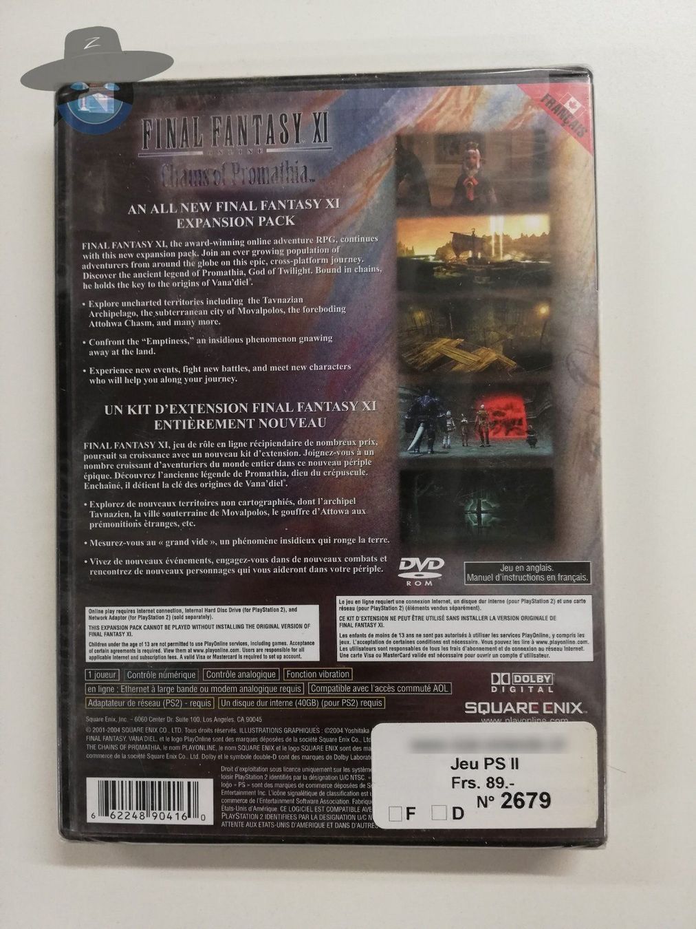 Sony Giochi: Final Fantasy XI addon / USA / NEU seal – Usato da St. Gallen venduto da zorro_dc 1