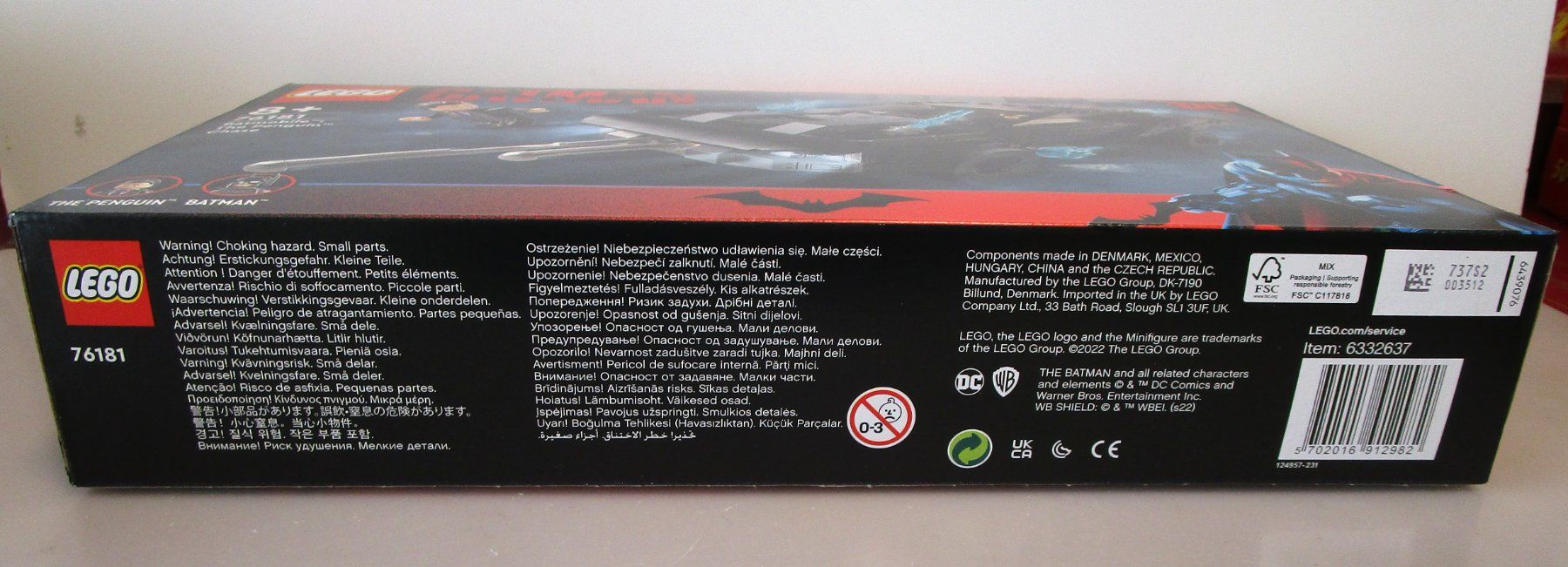 Lego Kit di costruzioni: LEGO BATMAN BATMOBILE THE PENGUIN CHASE - 76181 – Nuovo e nell'imballaggio originale da Chêne-Bourg venduto da breno56 3