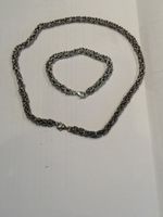 Halskette und Armband aus Silber 925