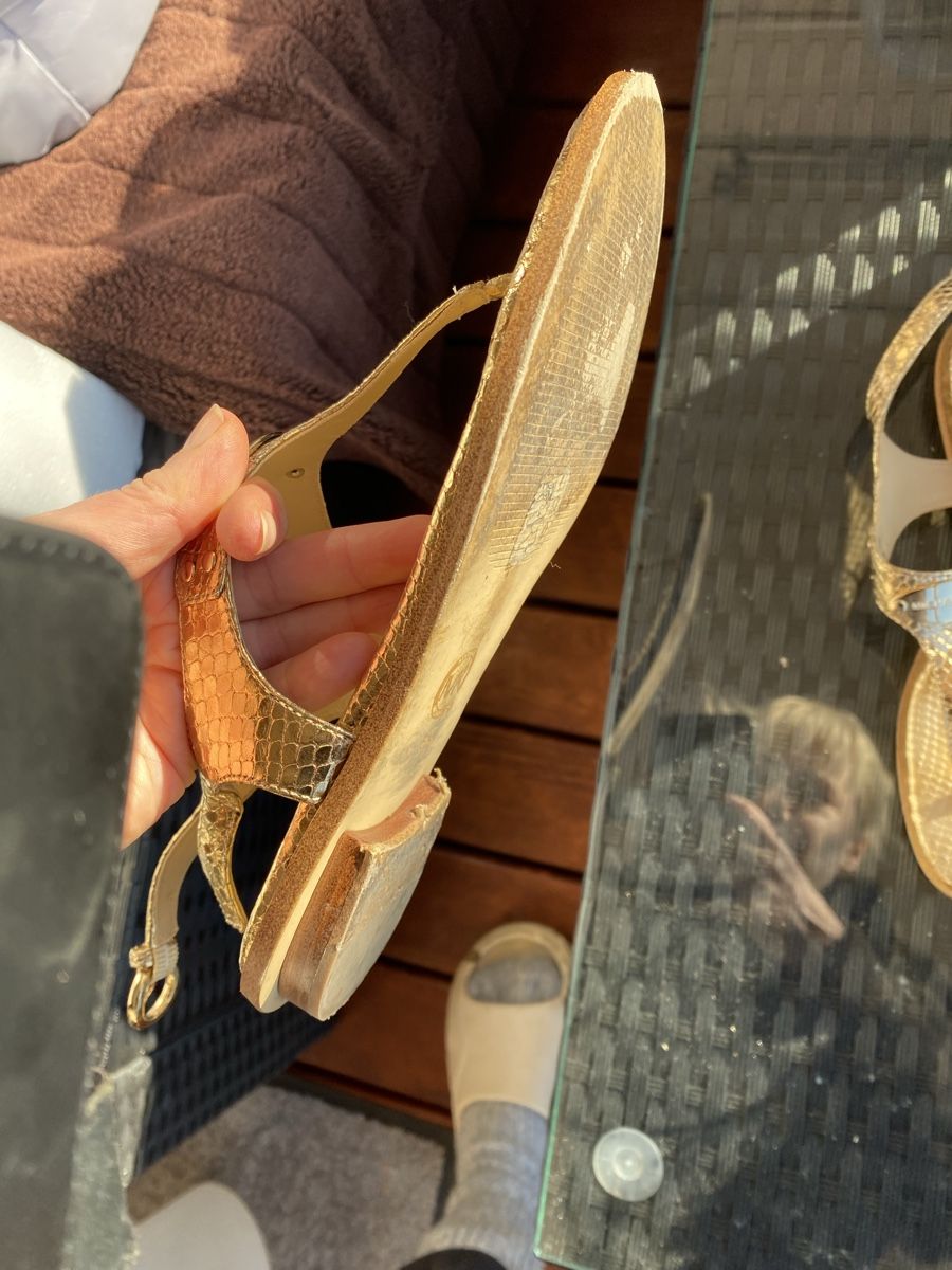 Michael Kors Scarpe da donna: Michael Kors Sanden Damen – Usato da Laupen BE venduto da ole_l8gg 7