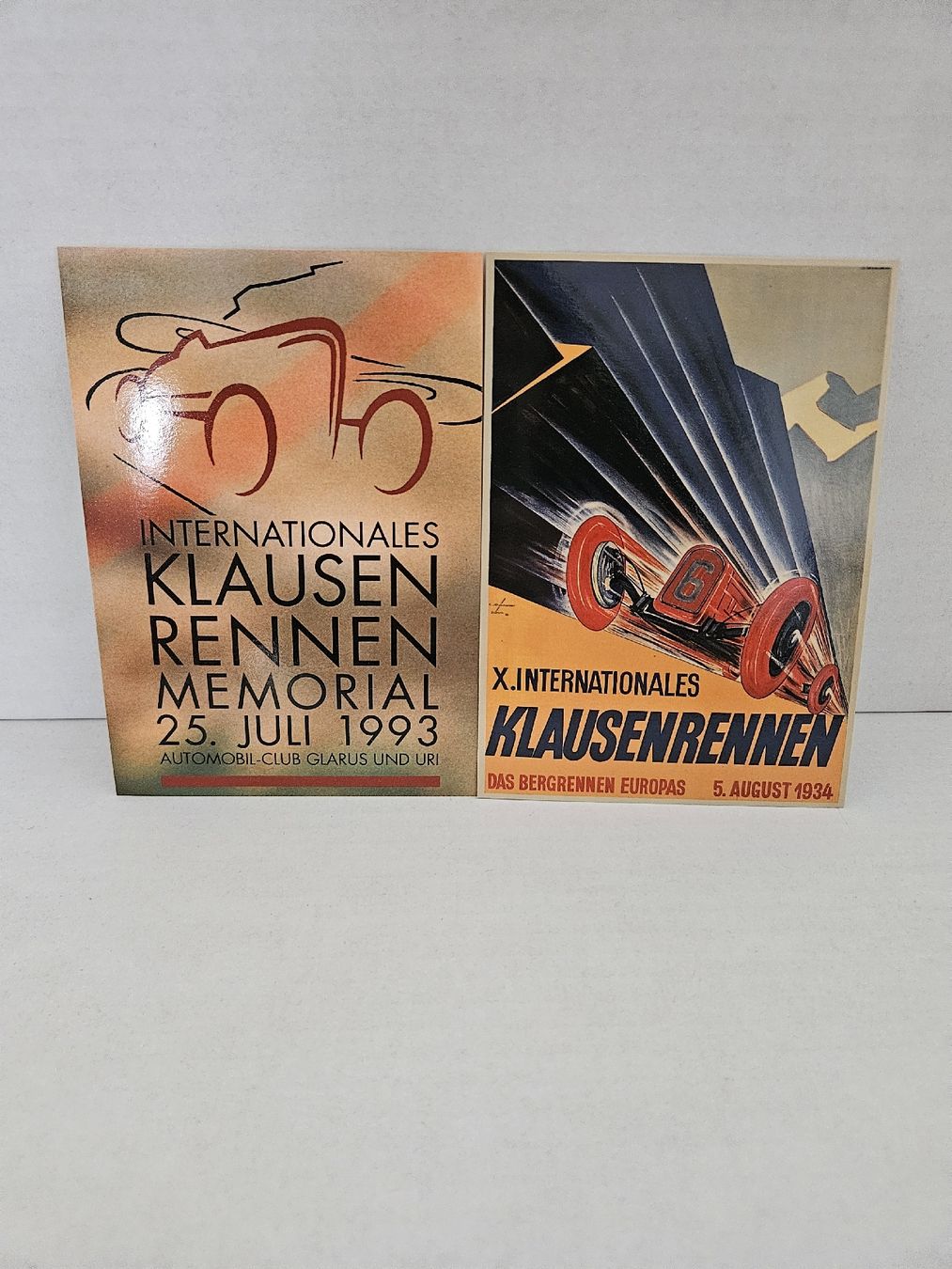 Cartoline postali: Klausenrennen Memorial 1993-10 Repro Ansichtskarten Set – Usato da Wangen SZ venduto da Auction-Sea 3
