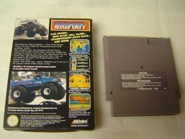 Nintendo Jeux: Nintendo NES - Bigfoot – D'occasion à Pambio Noranco par Pol69 1