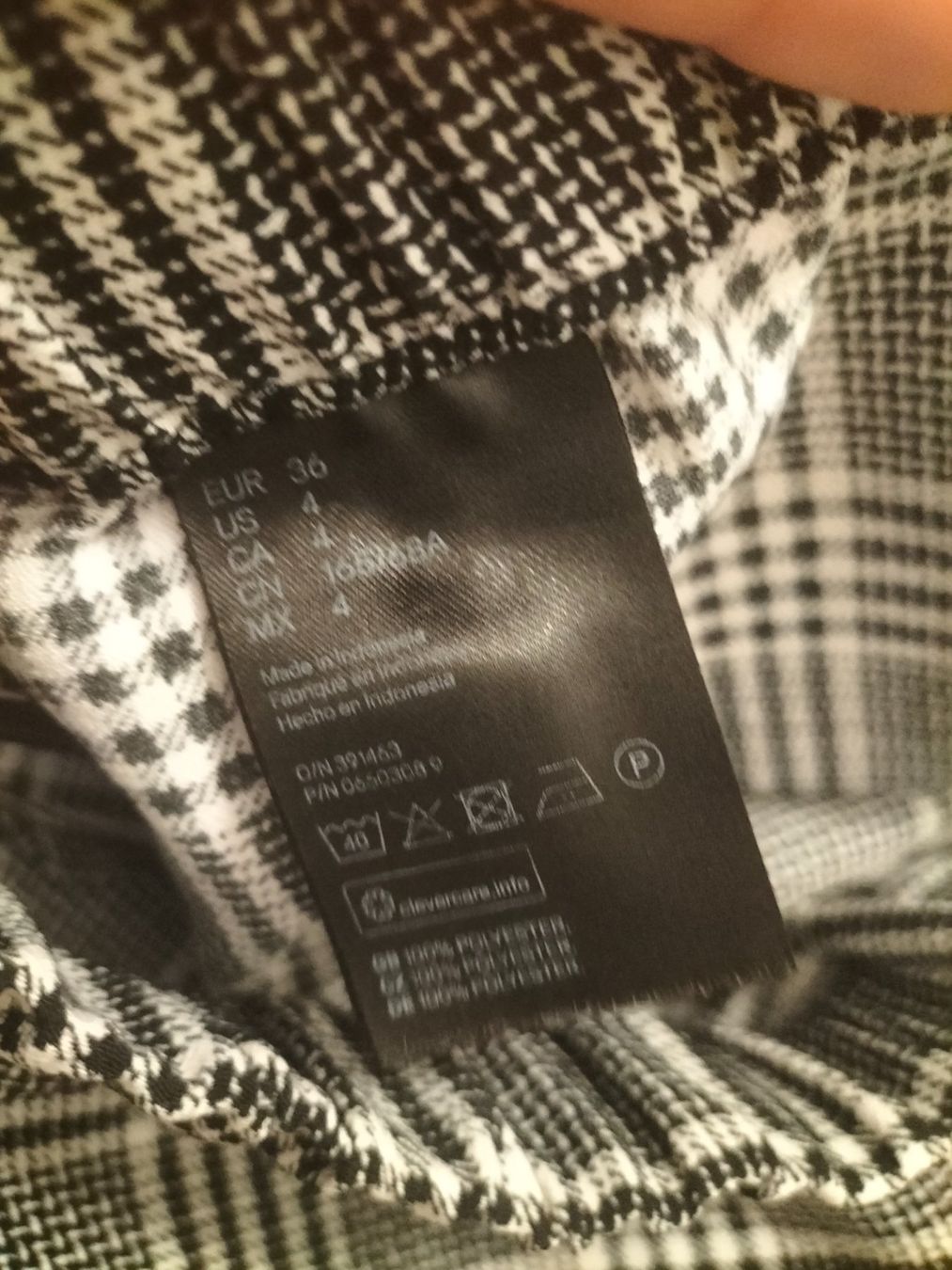 Pantaloni: Leichte karierte Hosen – Usato da Mägenwil venduto da VintageGirly 5