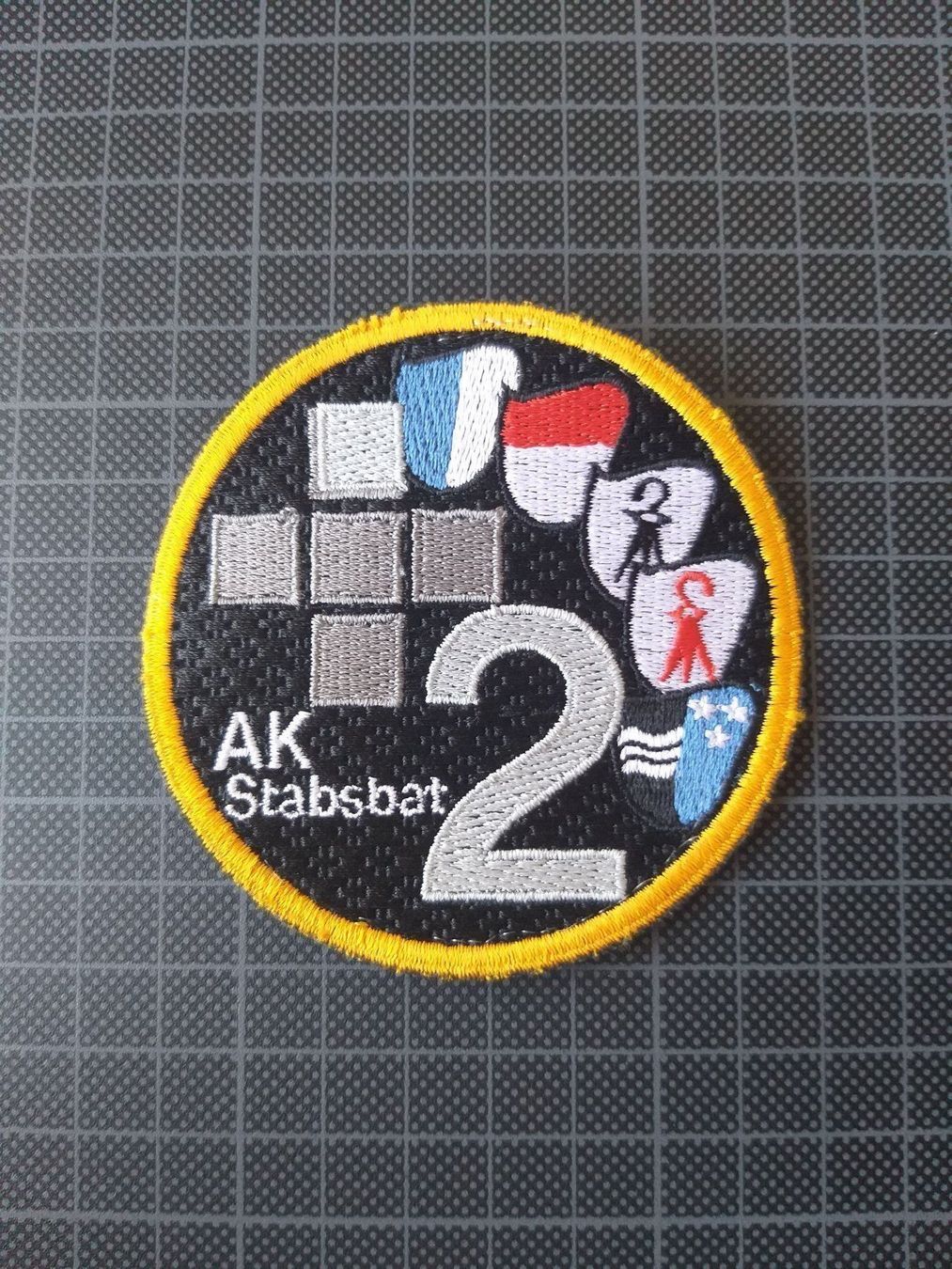 Placchette & Badge: Verbandsabzeichen AK Stabsbat 2 – Usato da Bauma venduto da SwissMilitaria