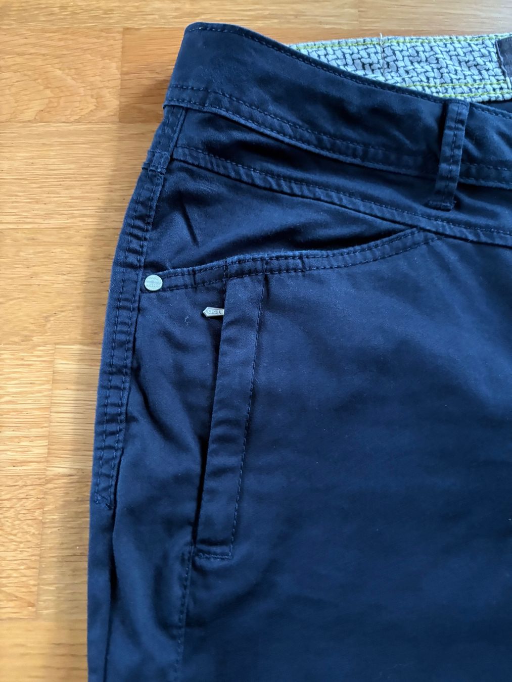 Cecil Hosen: Caprihose, Damenhose 3/4 lang,, blau,Gr 42 – Neu (gemäss Beschreibung) aus Grüsch von frifri06 4
