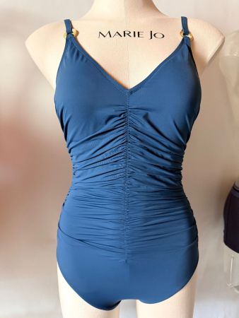 TRIUMPH, Badekleid SUMMER TWIST, Grösse 42B, Dunkelgrün