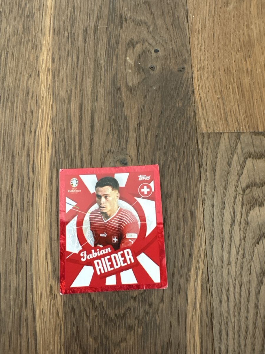 Topps Carte collezionabili: EM 2024 Fabian Rieder Topps – Usato da Bellach venduto da Fschoenbaechler