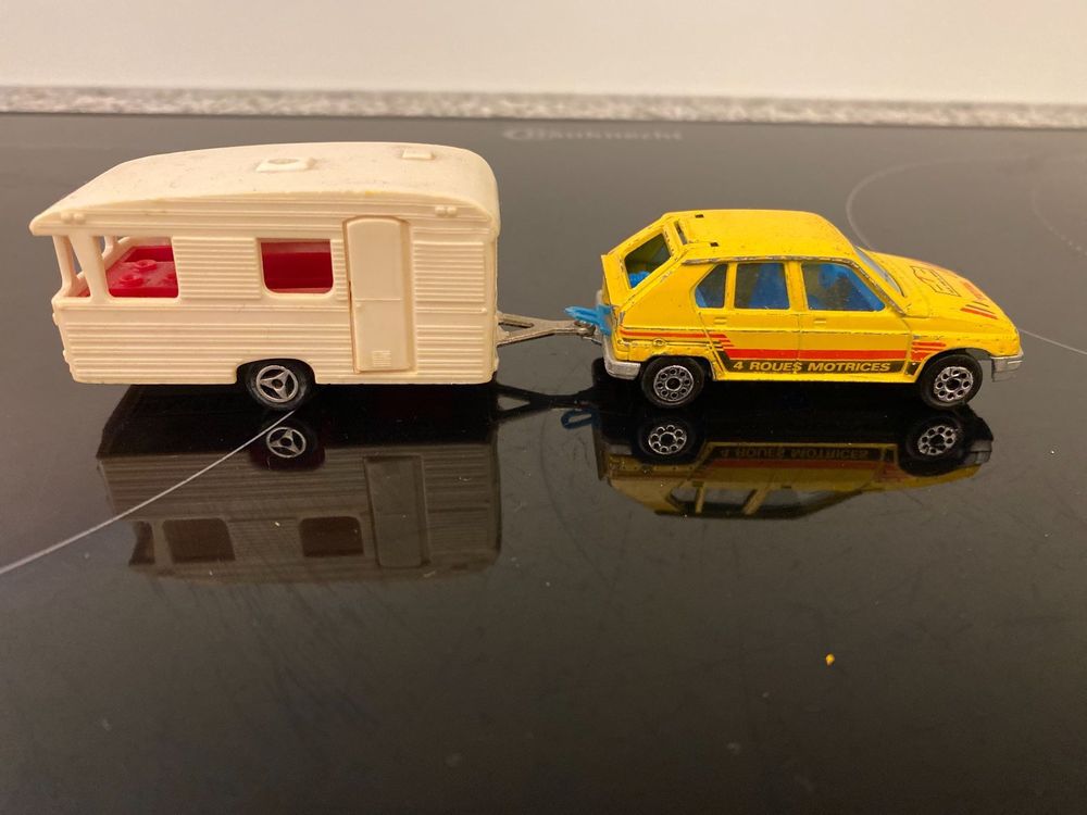 Figurine Majorette Citroën Visa Chrono 1/52 - Made In France, état Correct D'occasion