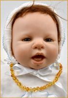 ♛ BABY / KINDER BALTISCHE BERNSTEIN KETTE