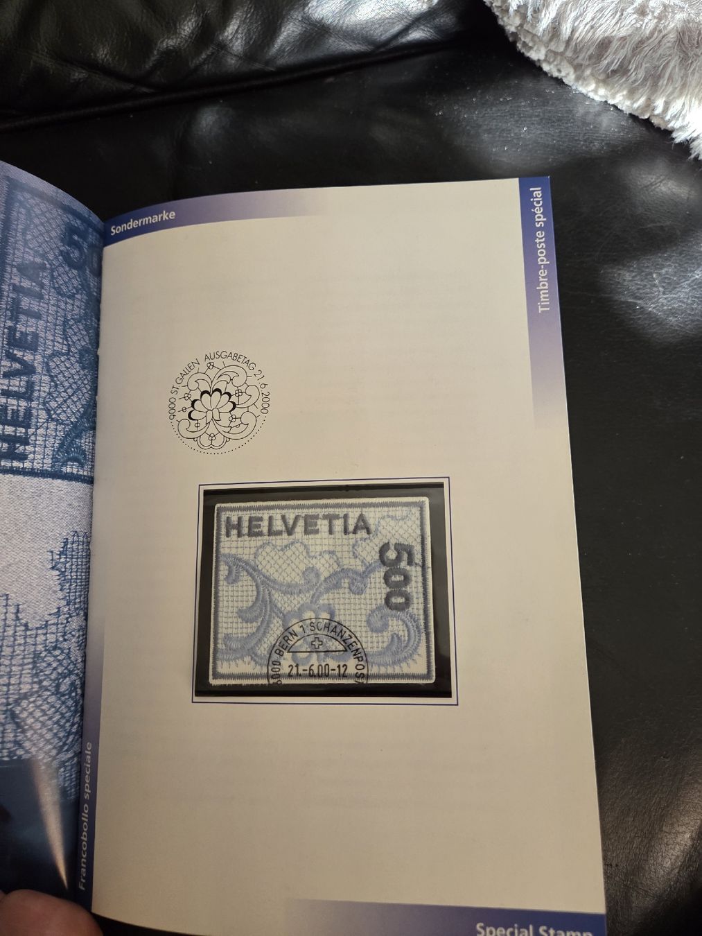 Alle Briefmarken: Schweizer Briefmarken Buch Jahr 2000 – Gebraucht aus Riehen von str_2msn 2