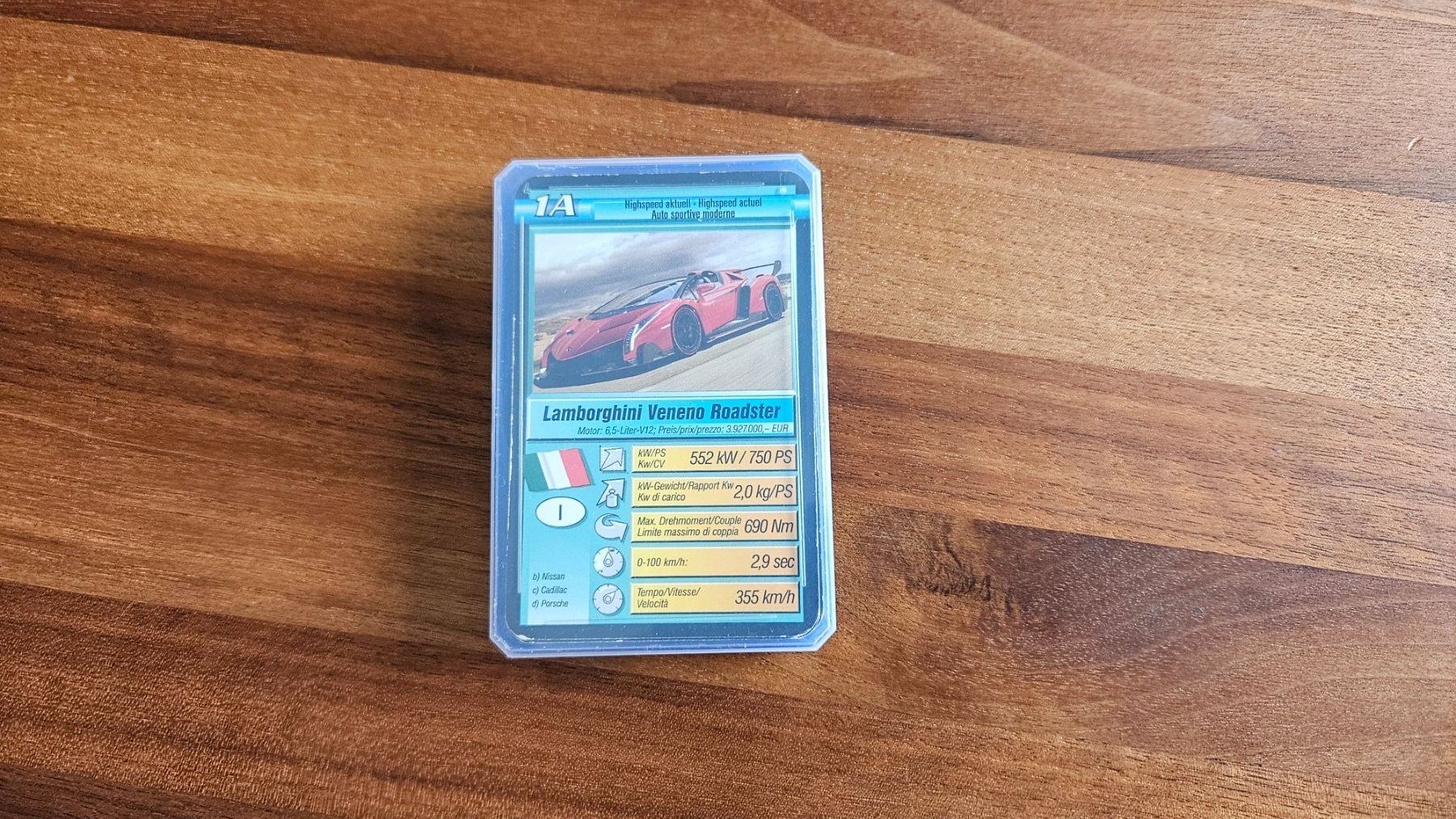 Giochi: Auto Quartett, komplett – Usato da Untervaz venduto da FullFlap777