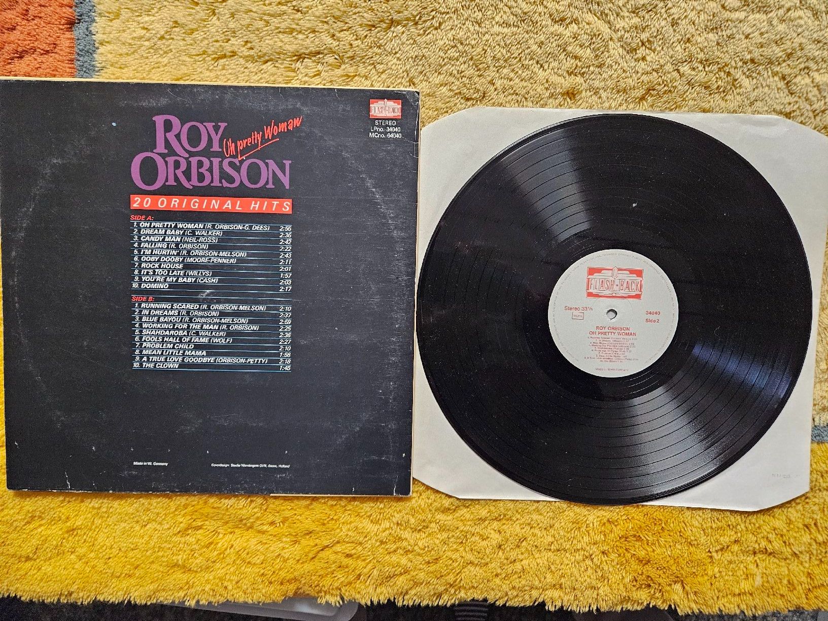 Dischi in vinile: Roy Orbison Schallplatte Lp - 20 Original Hits – Nuovo (secondo la descrizione) da Lyss venduto da Alexine 1