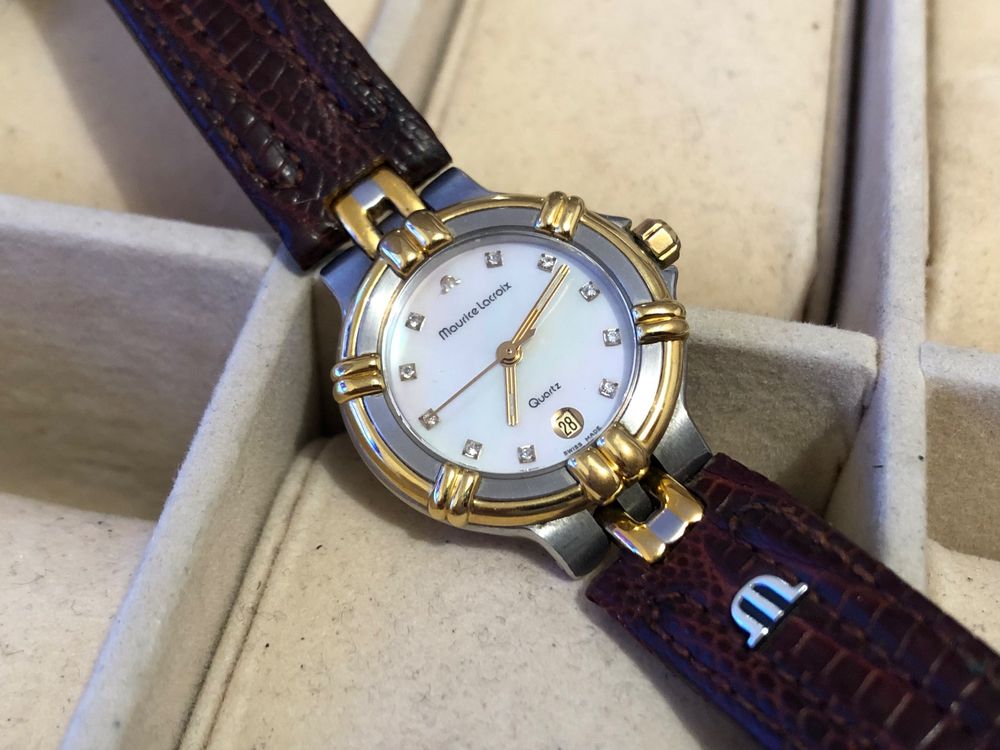Certina quartz fonctionne très bien bracelet acier inoxydabl (Gebraucht) in Bramois für CHF 16