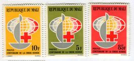 Briefmarken "Rotes Kreuz". Mali