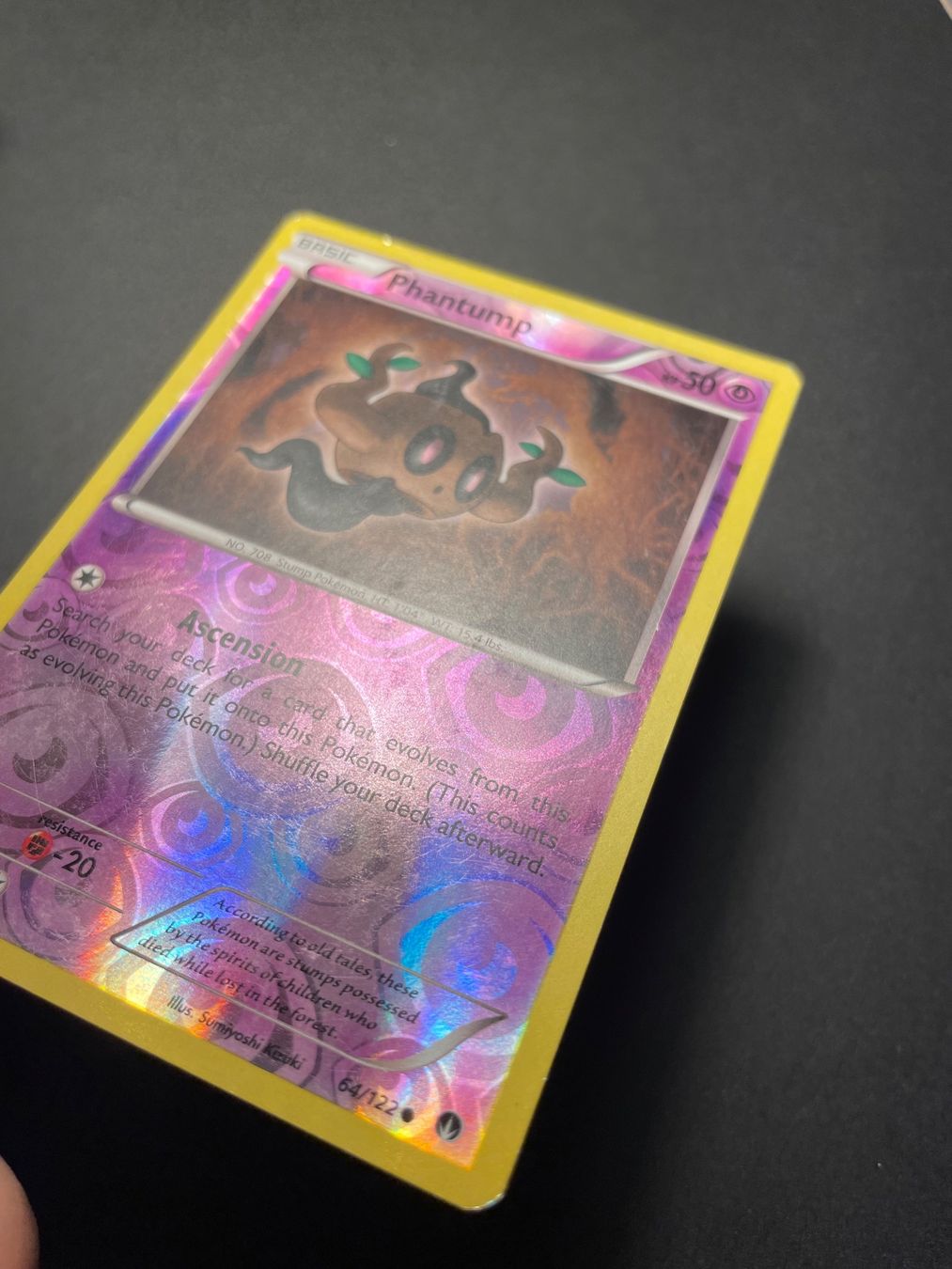Pokémon Cartes à collectionner: Phantump 64/122 Reverse Holo – D'occasion à Zürich par pokemon_cards 1