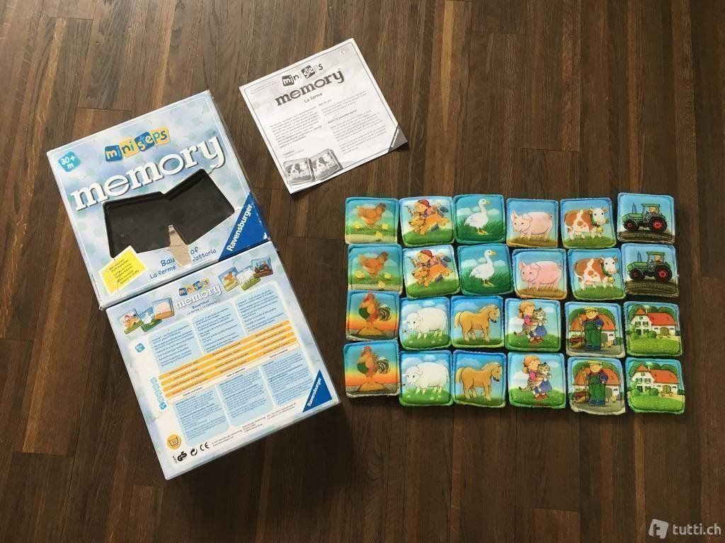 Ravensburger Spiele: Memory aus Stoff, waschbar, Kinderspiel Ravensburger – Gebraucht aus Beinwil am See von Fgrisch 1