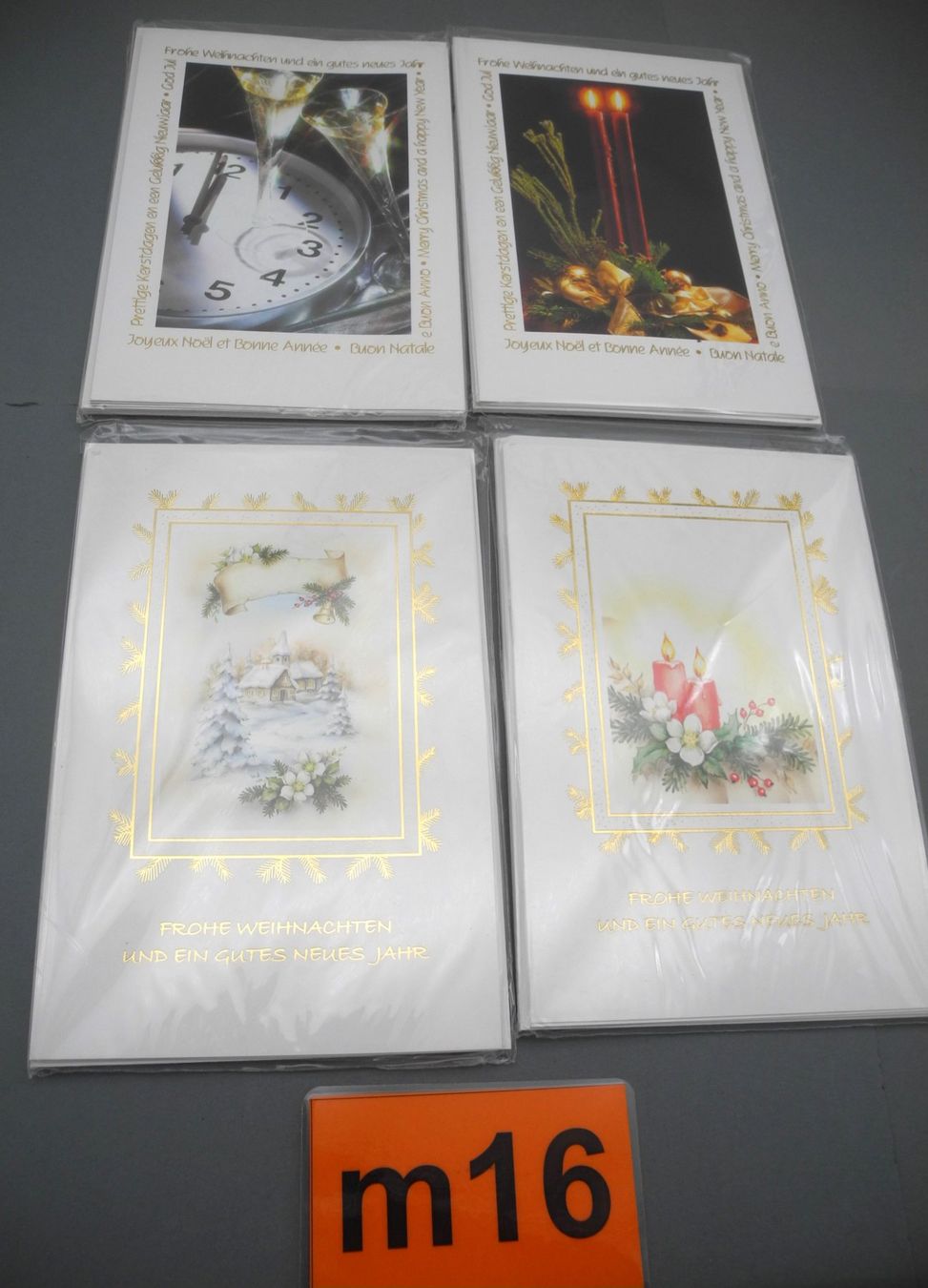 Cartoline: 20 Weihnachtskarten, Nr. m16 – Nuovo e nell'imballaggio originale da Kottwil venduto da Crazyrolf 1