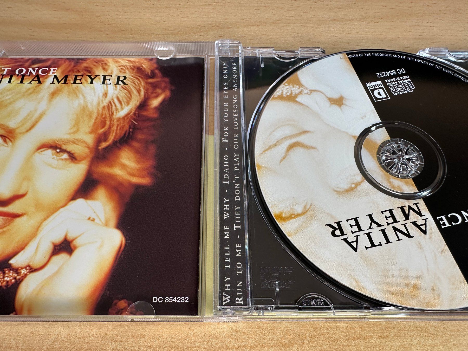 CDs: T5 Anita Meyer – Just Once – D'occasion à Rikon im Tösstal par Alpenmutz 2